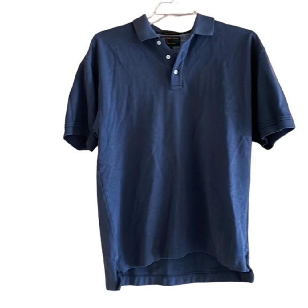 Alexander Julian Colours Vintage Men’s Polo Shirt Cotton Size Large Navy